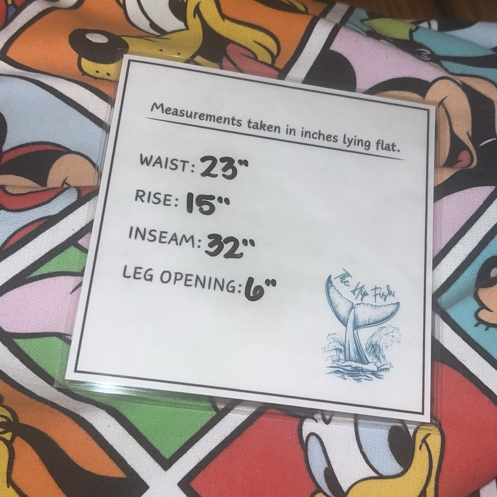 Disney Mickey And Friends Sweatpants Men 3XL Multicolor XXXL All Over Print - Picture 4 of 9